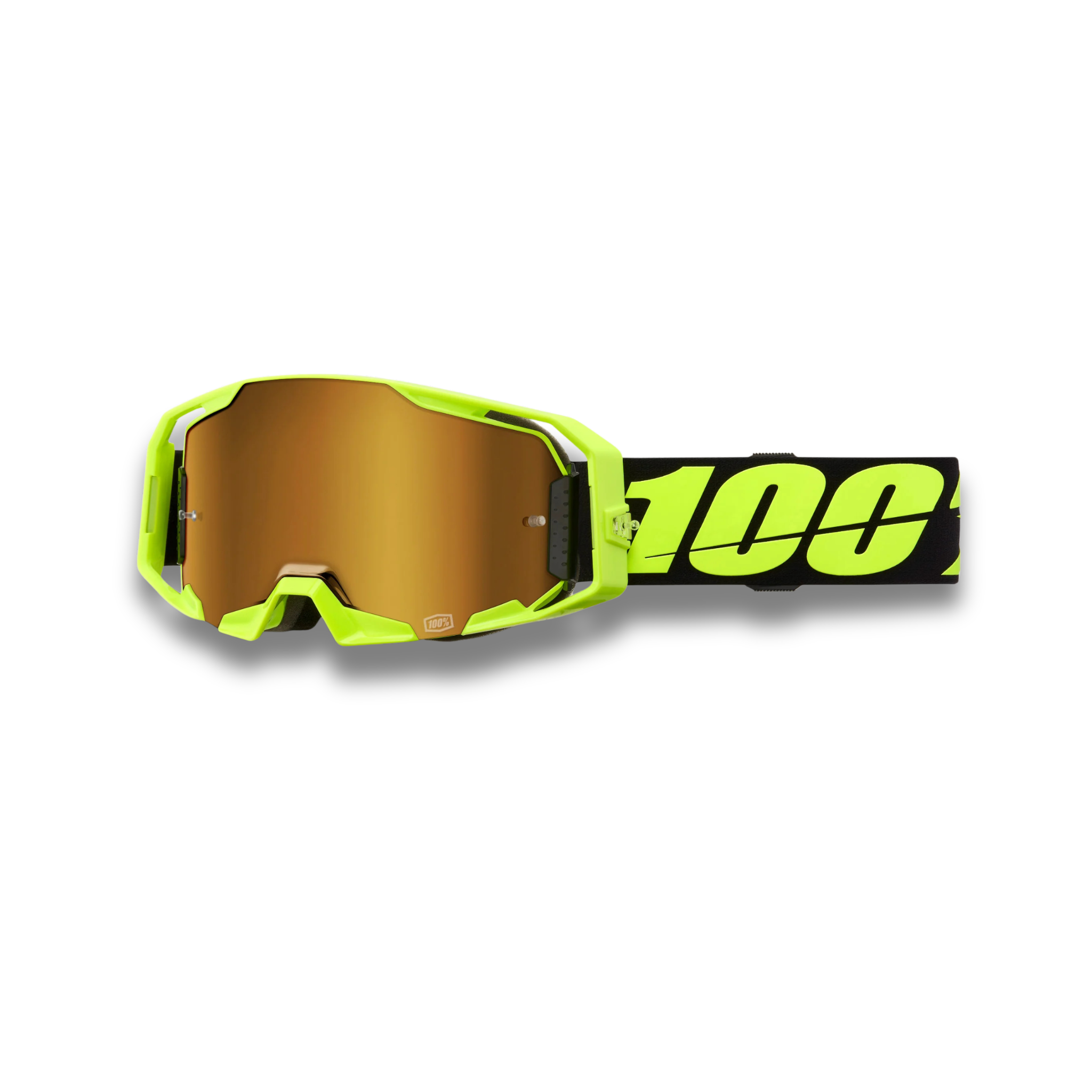 Gafas 100% ARMATIC Neon Yellow | Enduro & Motocross