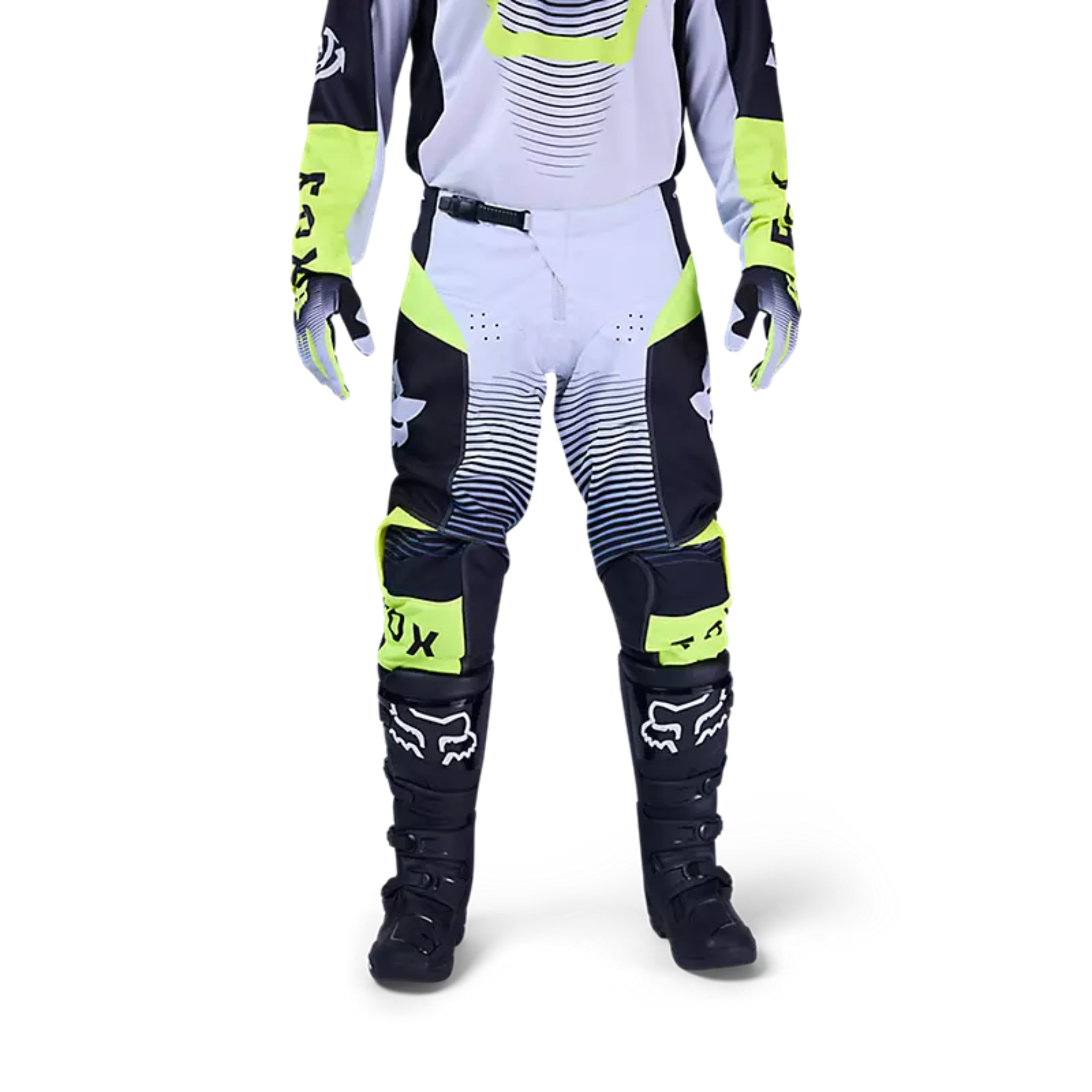 Pantalones Fox Racing 180 Collect Gray/Yellow | Motocross & Enduro