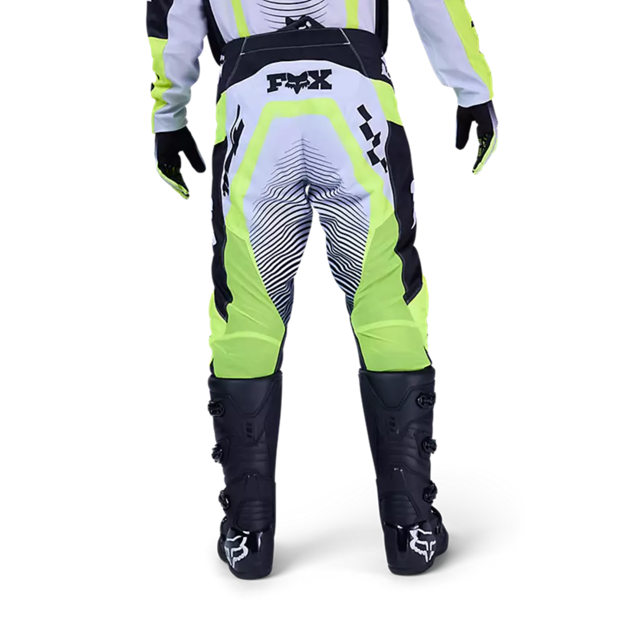 Pantalones Fox Racing 180 Collect Gray/Yellow | Motocross & Enduro