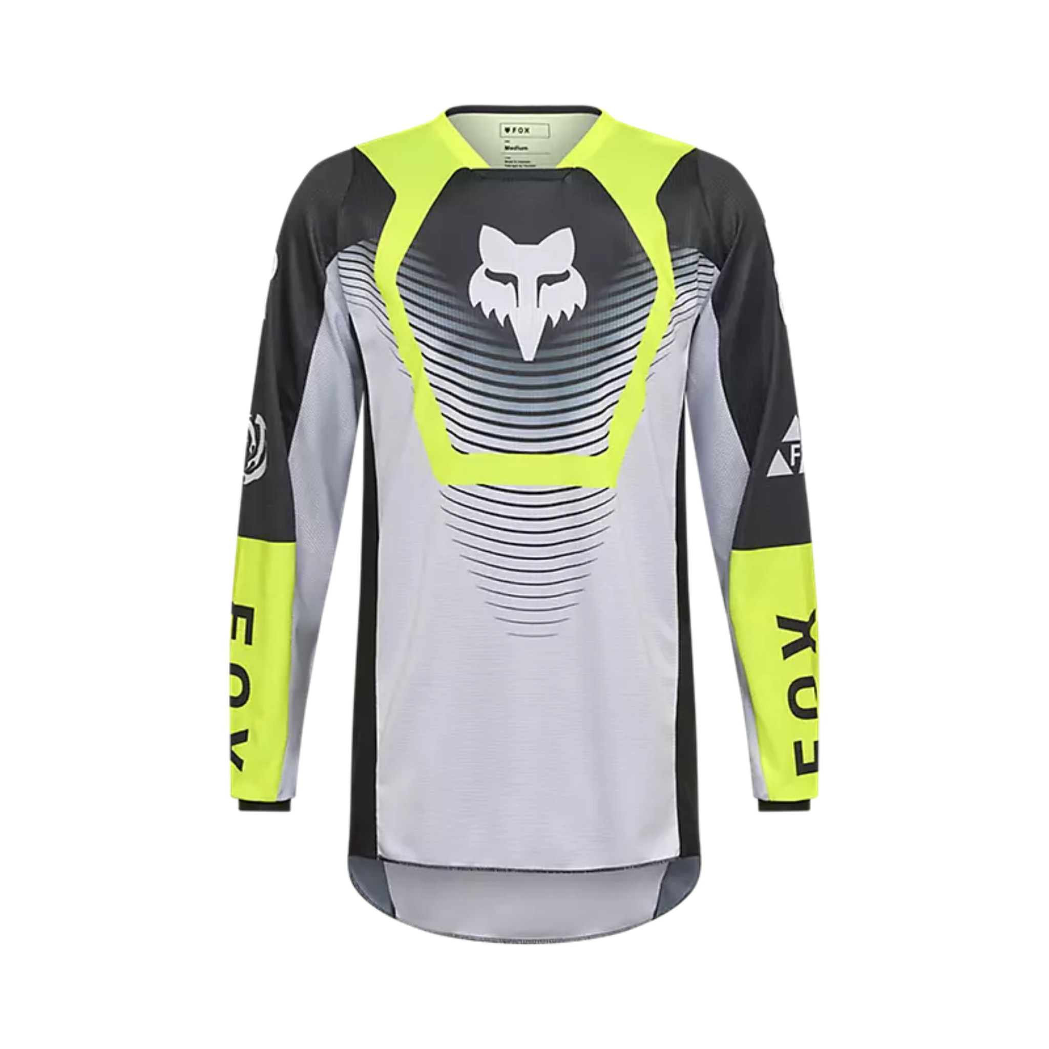 Camiseta Fox Racing 180 collect gray/yellow