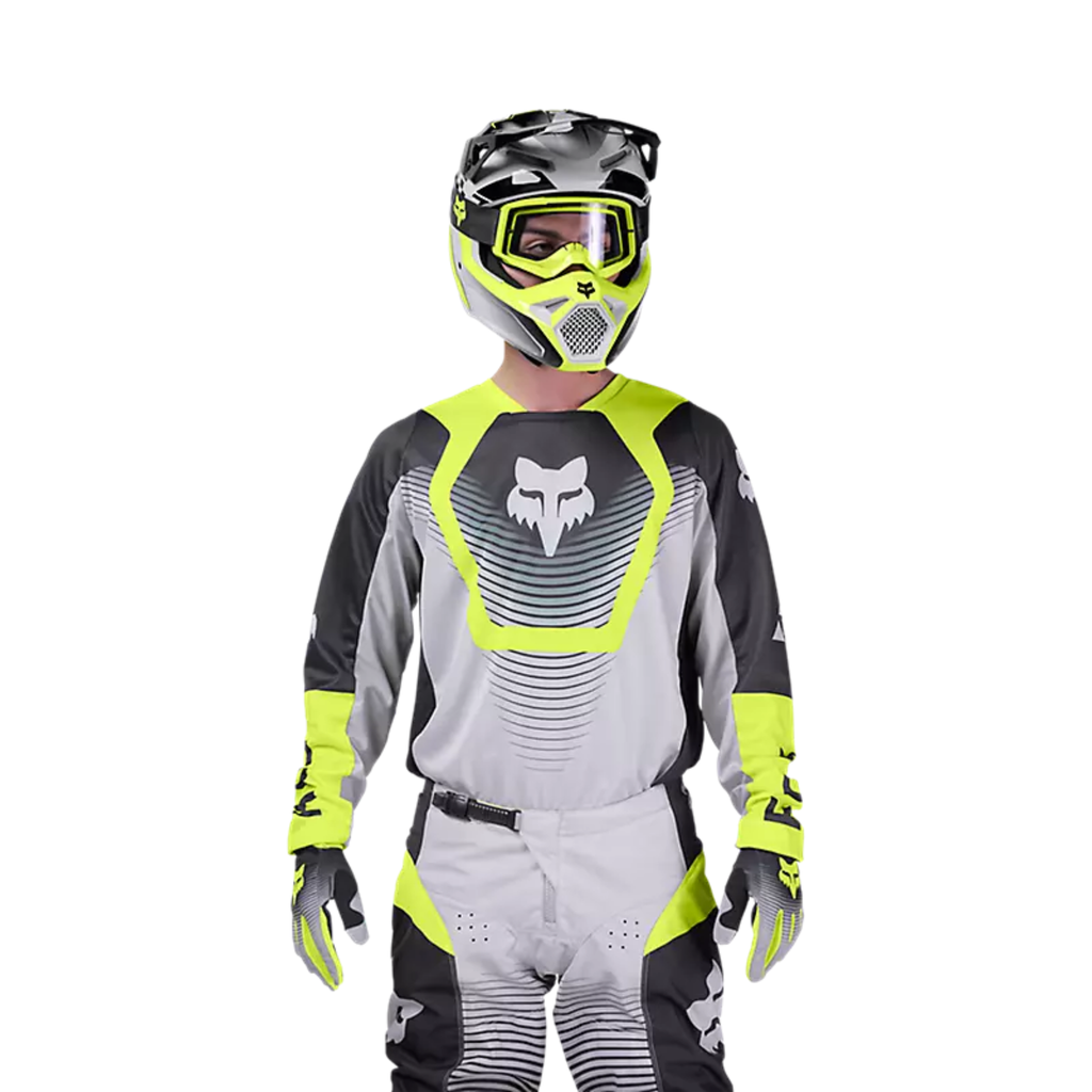 Camiseta Fox Racing 180 collect gray/yellow