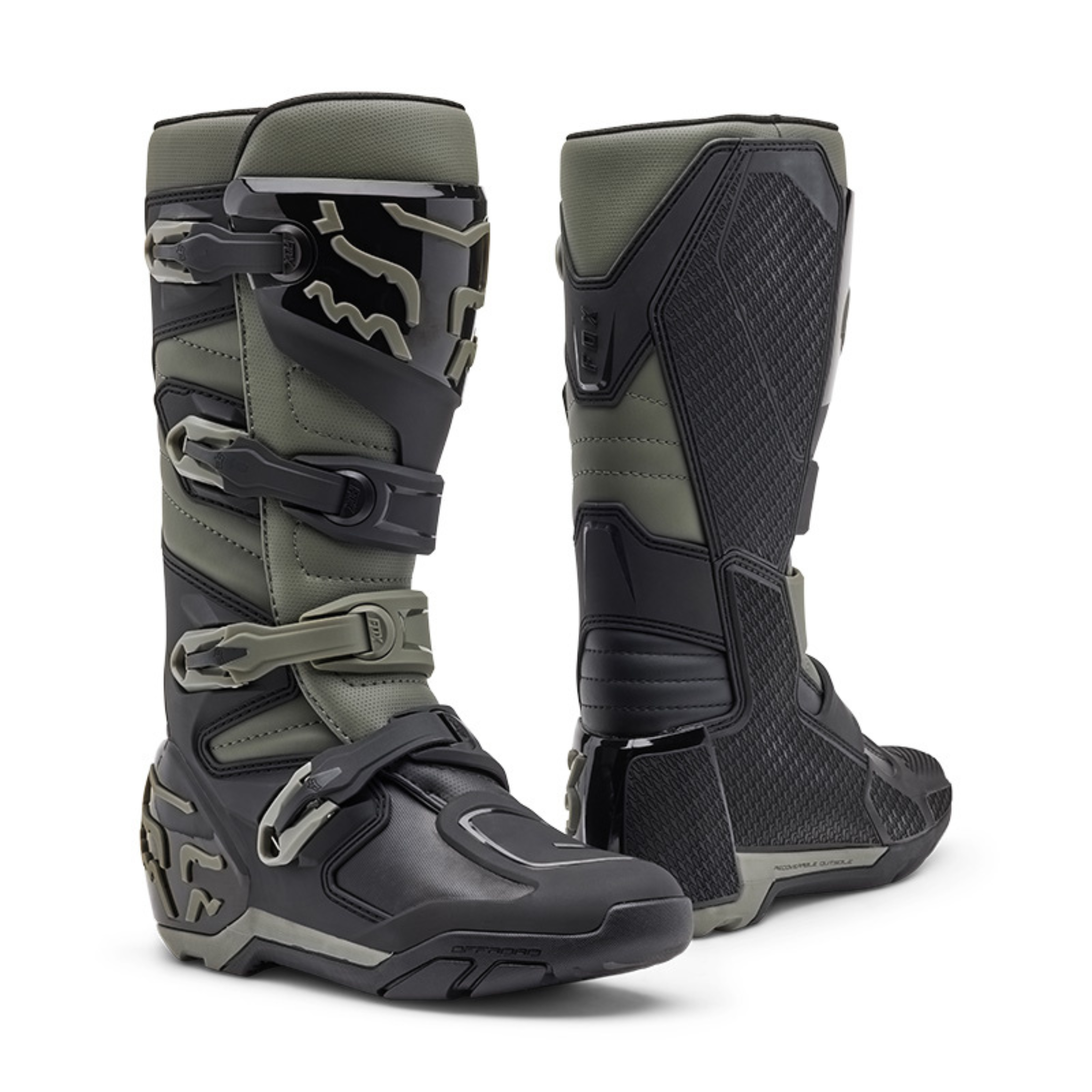 Botas Fox Racing comp X black/gray