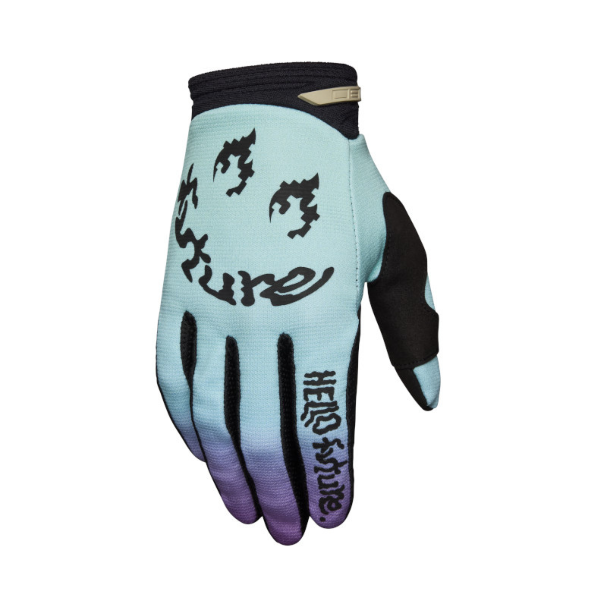Guantes Fox 180 Hello Future - color azul