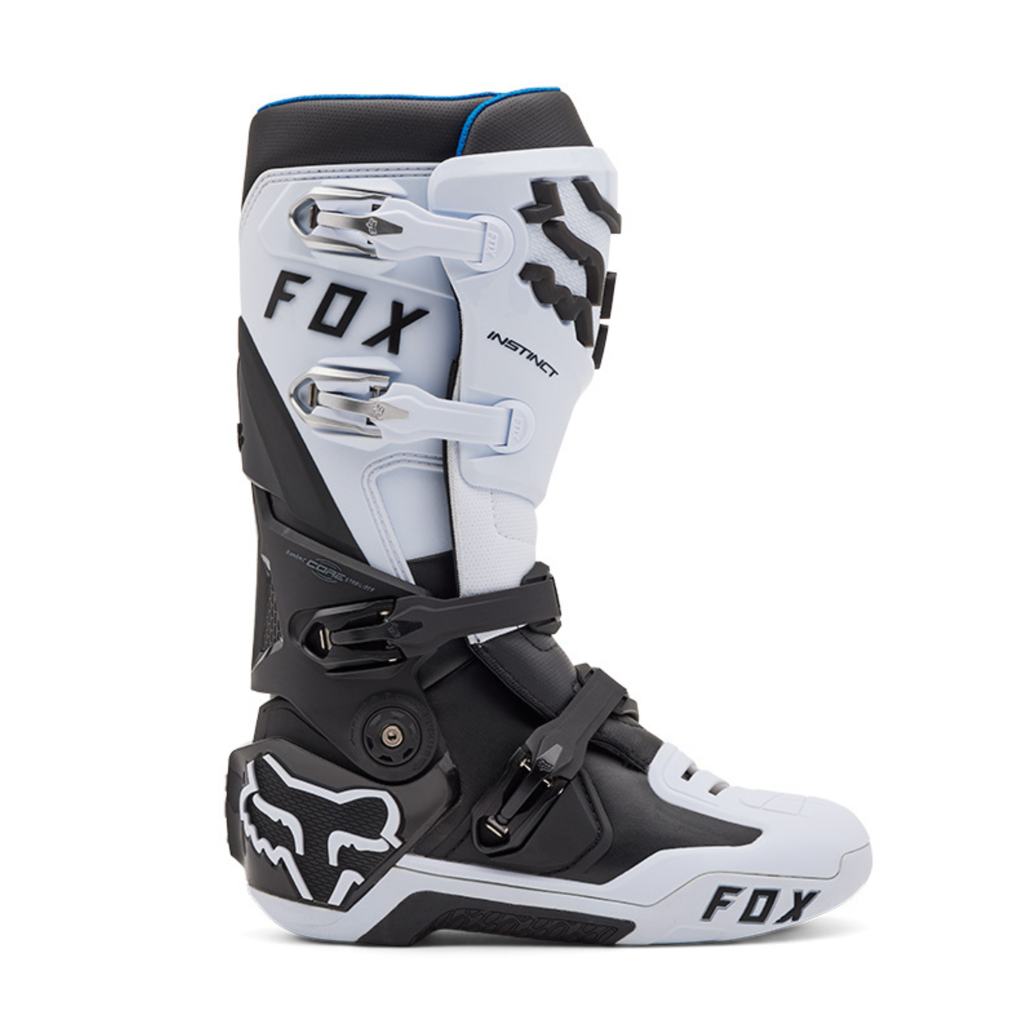 Botas Fox Instict - negro/blanco