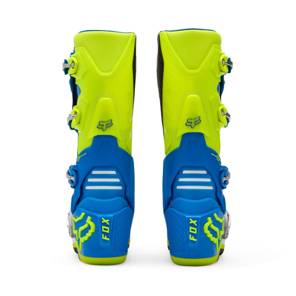 Botas Fox Motion - color amarillo/azul