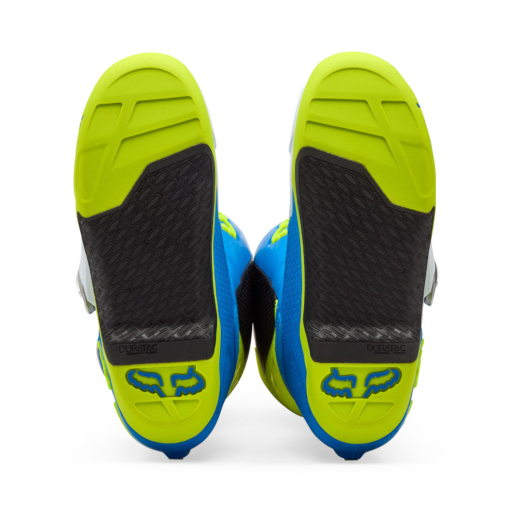 Botas Fox Motion - color amarillo/azul