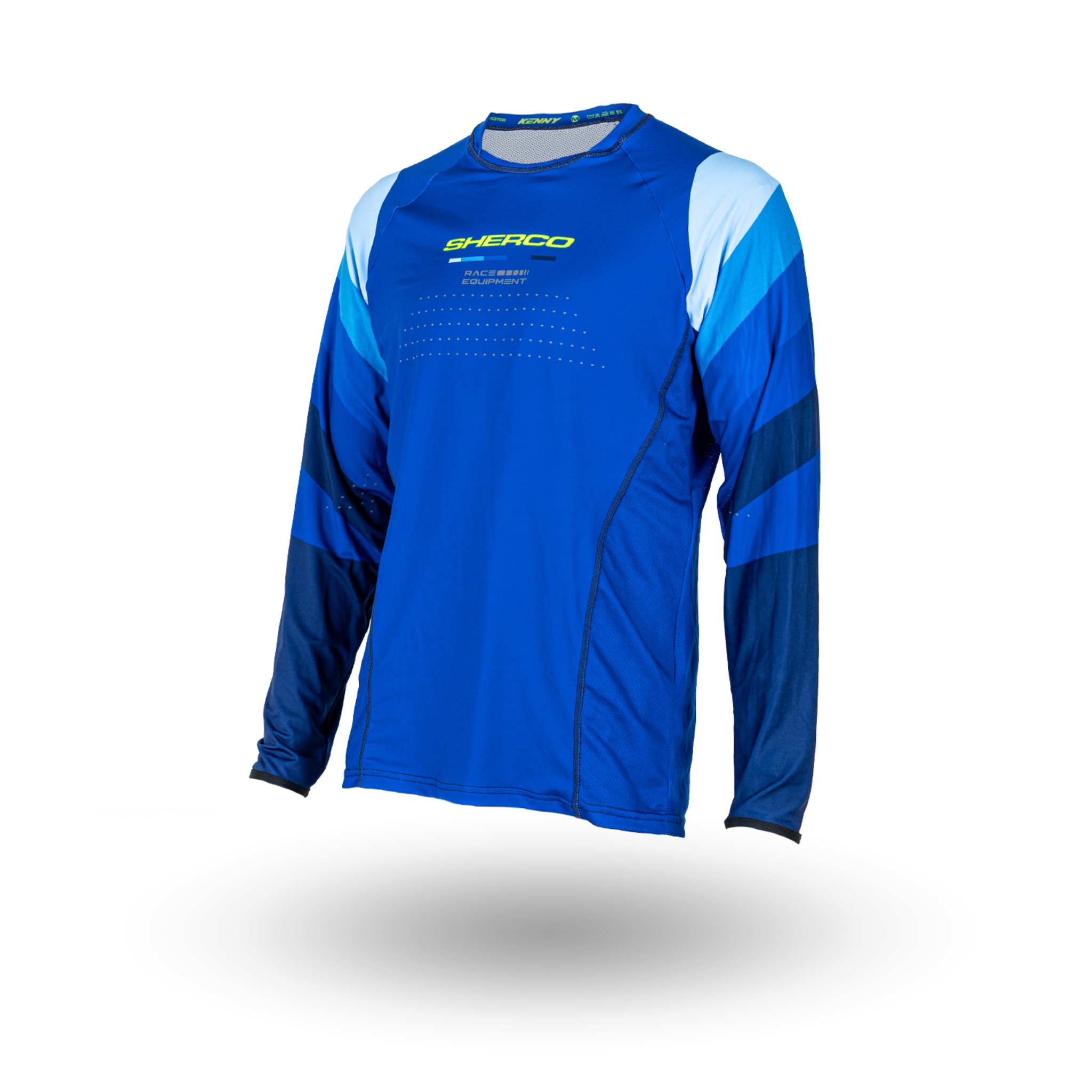 Camiseta Sherco Enduro azul para motocross y enduro