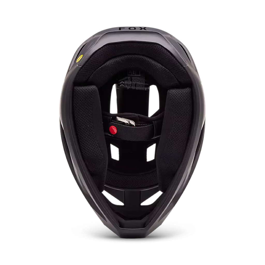 Interior casco Fox Youth Rampage negro acolchado