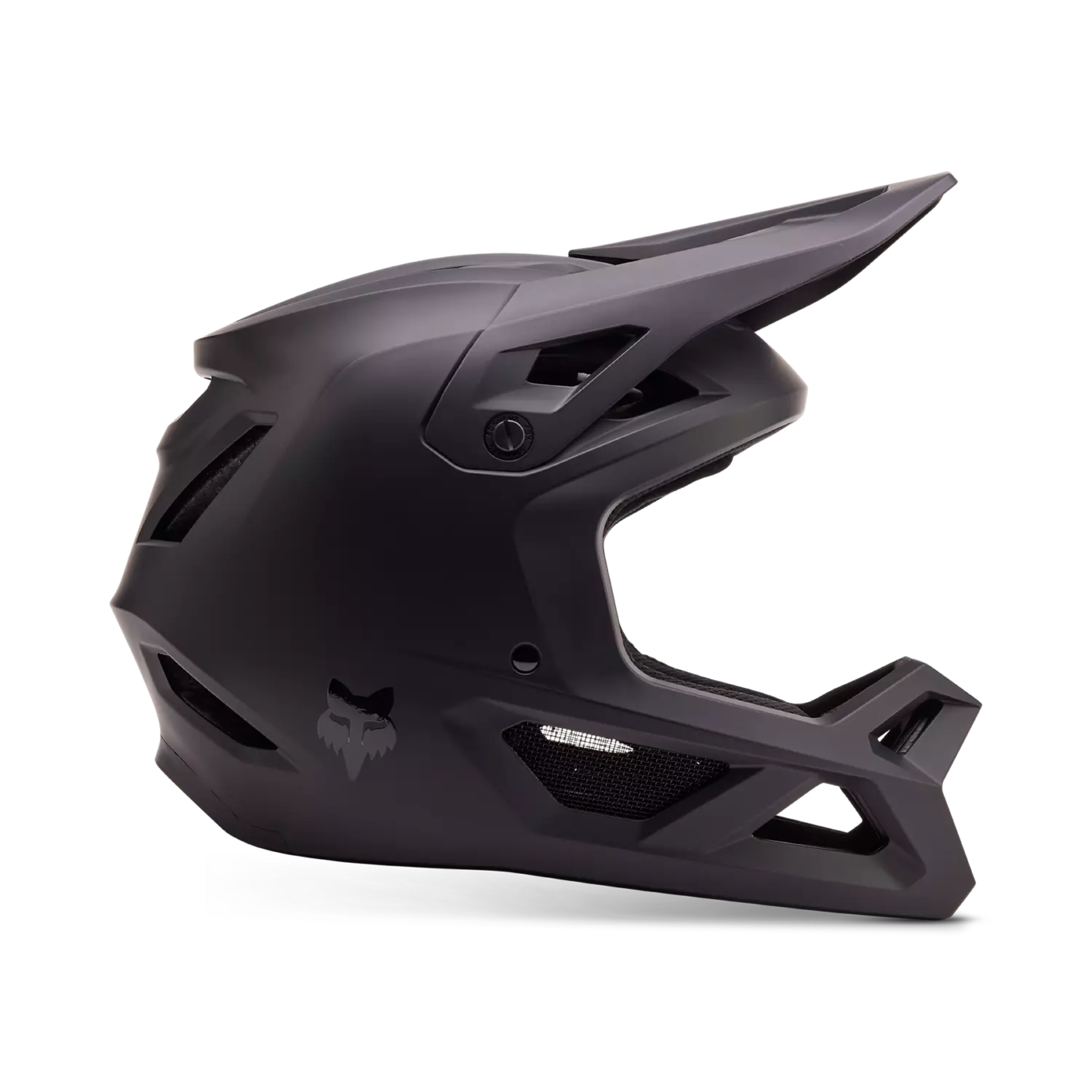 Casco Fox Youth Rampage negro para niño downhill y MTB