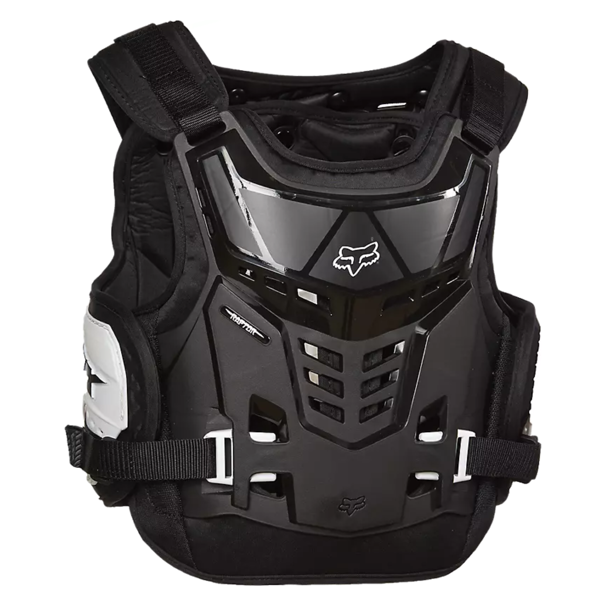 Chaleco Protector Fox Youth Raptor talla única para motocross y enduro con protección frontal y trasera