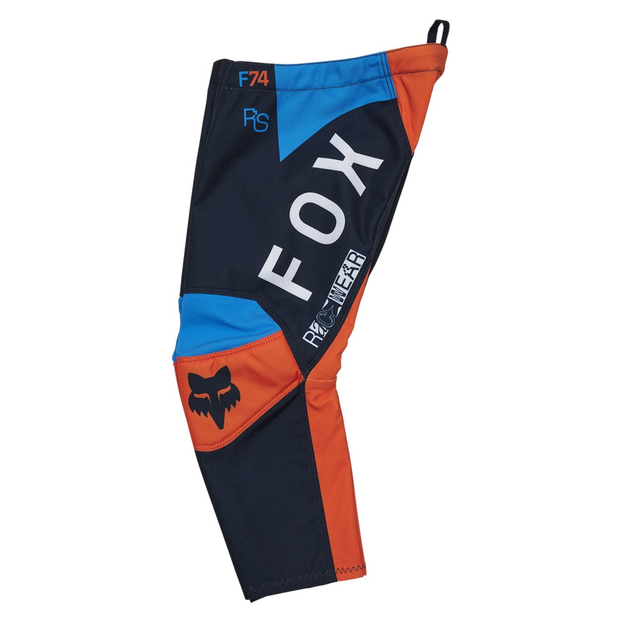 Pantalones Fox Kids 180 Spec Race color naranja para motocross infantil, resistentes y oficiales Fox Racing